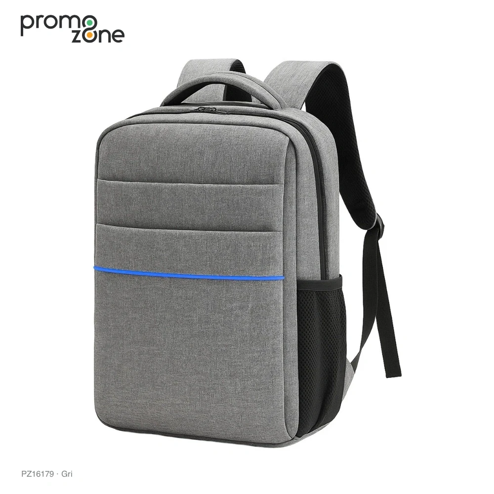 Laptop Bölmeli Ön Cepli Promosyon Sırt Çantası Promozone