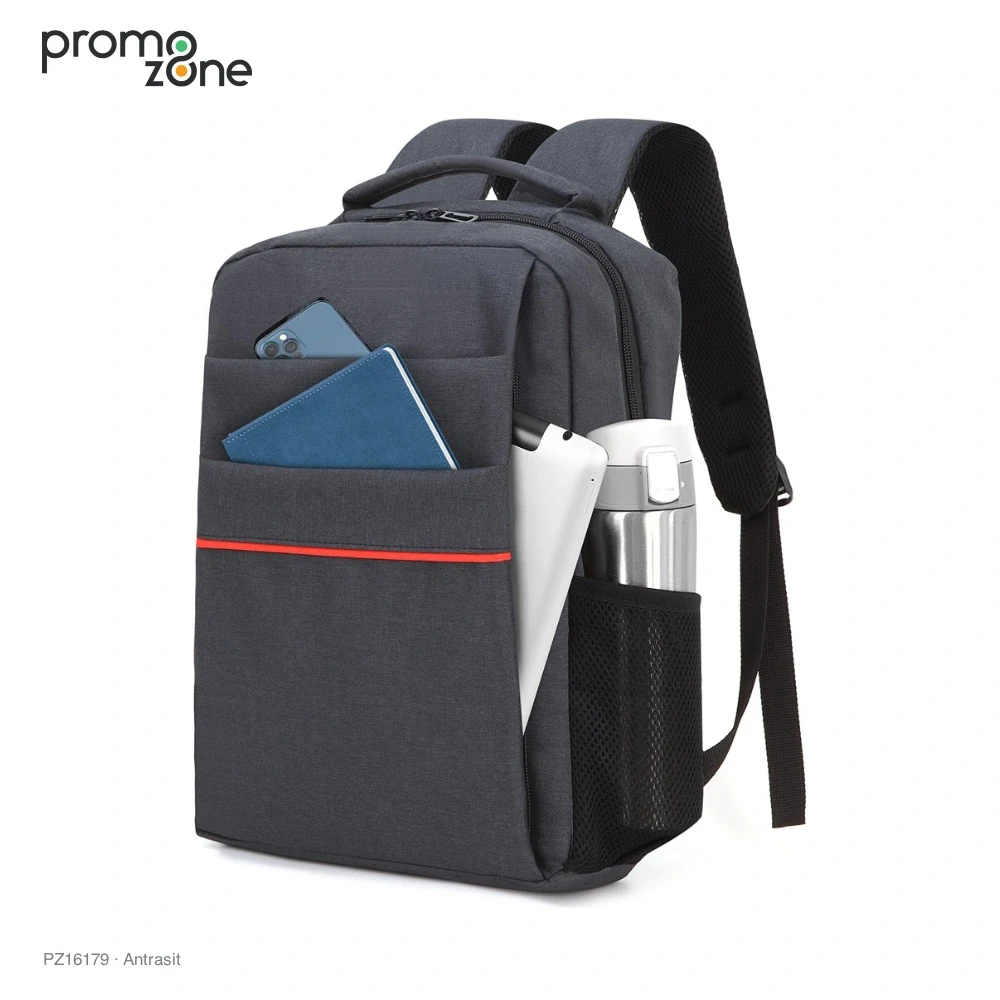 Laptop Bölmeli Ön Cepli Promosyon Sırt Çantası Promozone