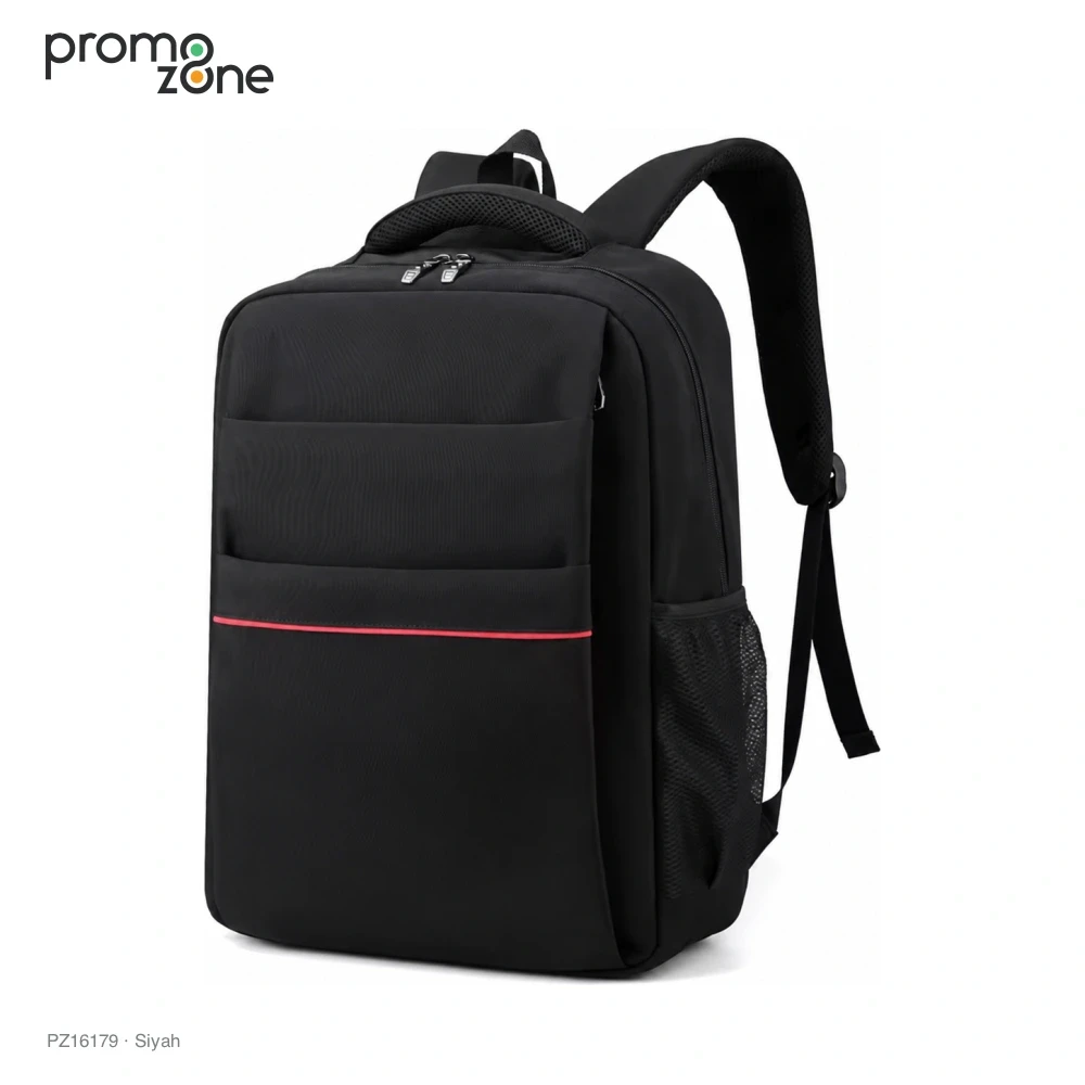 Laptop Bölmeli Ön Cepli Promosyon Sırt Çantası Promozone