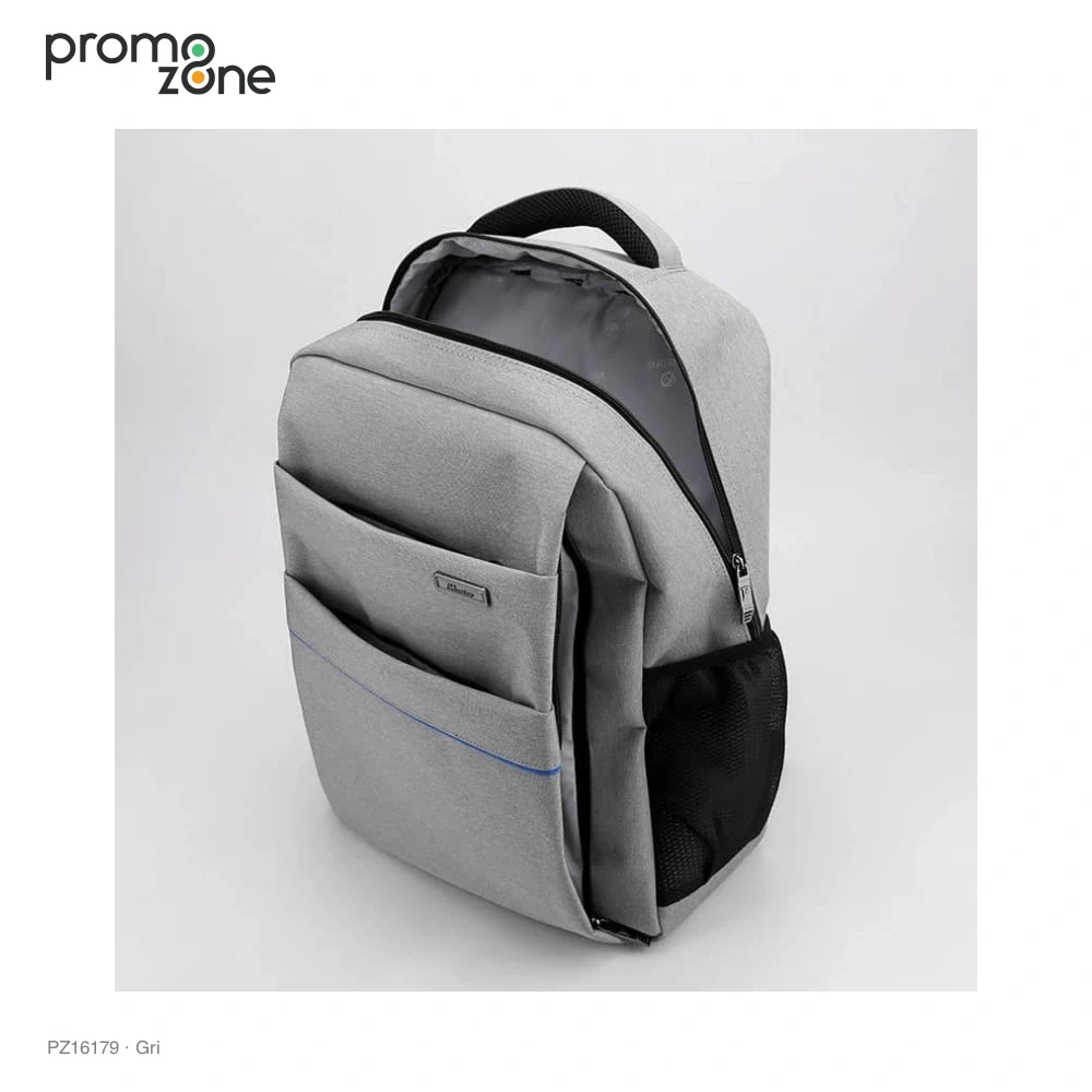 Laptop Bölmeli Ön Cepli Promosyon Sırt Çantası Promozone