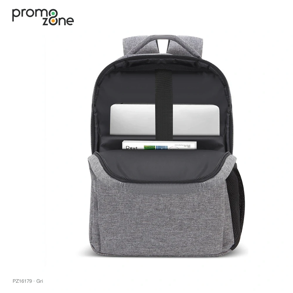Laptop Bölmeli Ön Cepli Promosyon Sırt Çantası Promozone