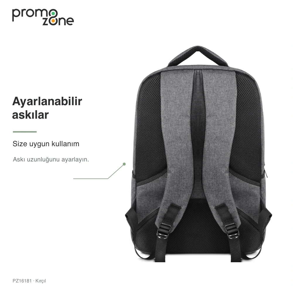 Laptop ve Düzenleyici Bölmeli Sırt Çantası