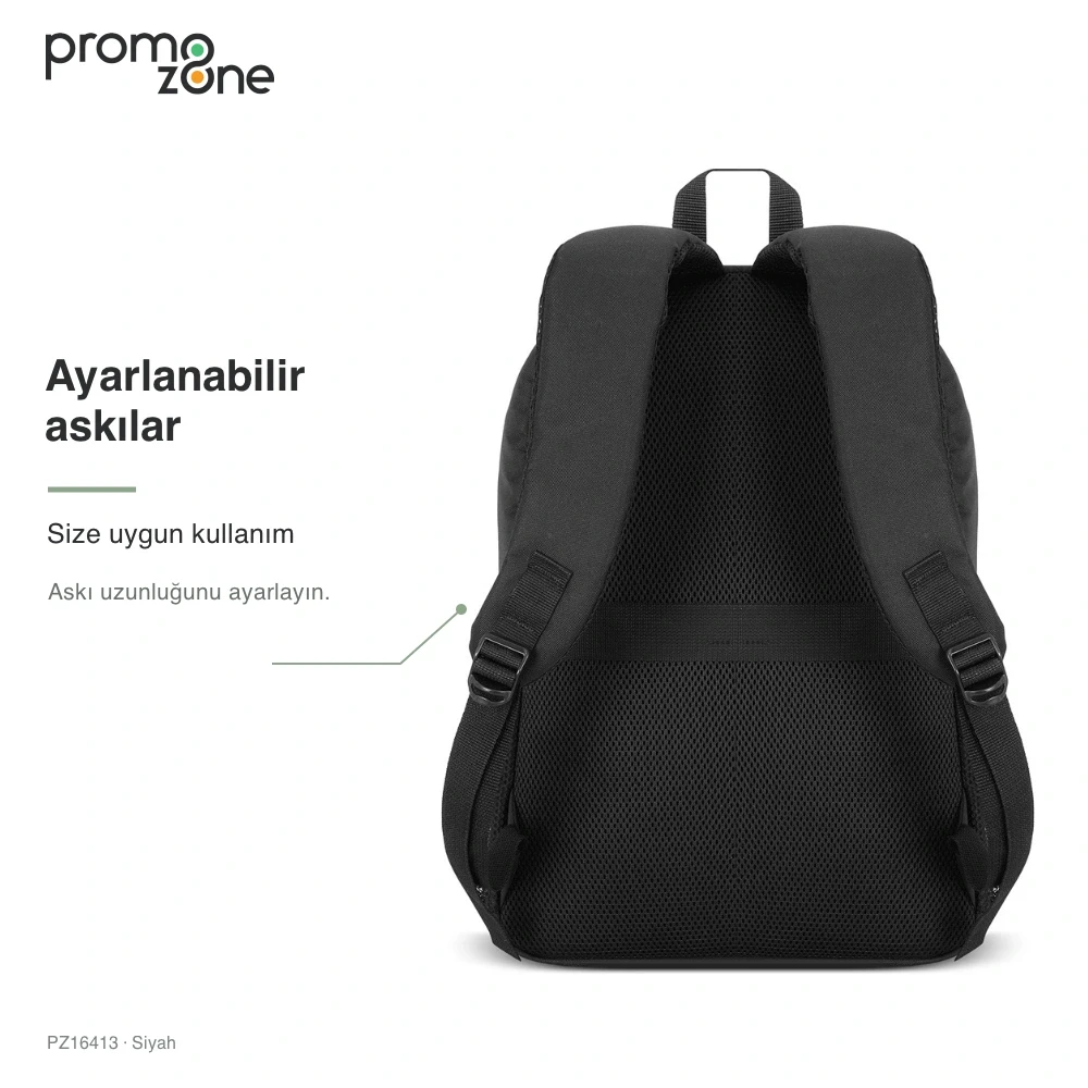 Laptop ve Düzenleyici Bölmeli Sırt Çantası