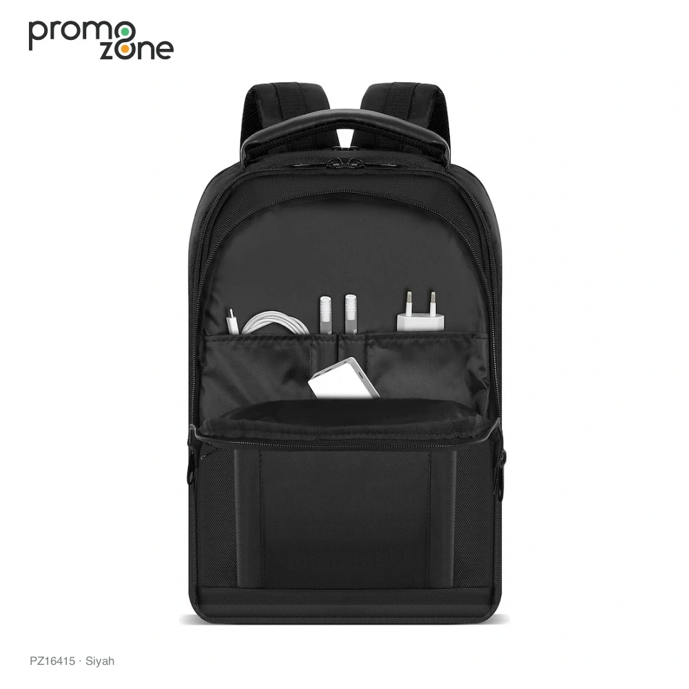 Düzenleyici Bölmeli Valiz Bantlı Laptop Sırt Çantası Promozone