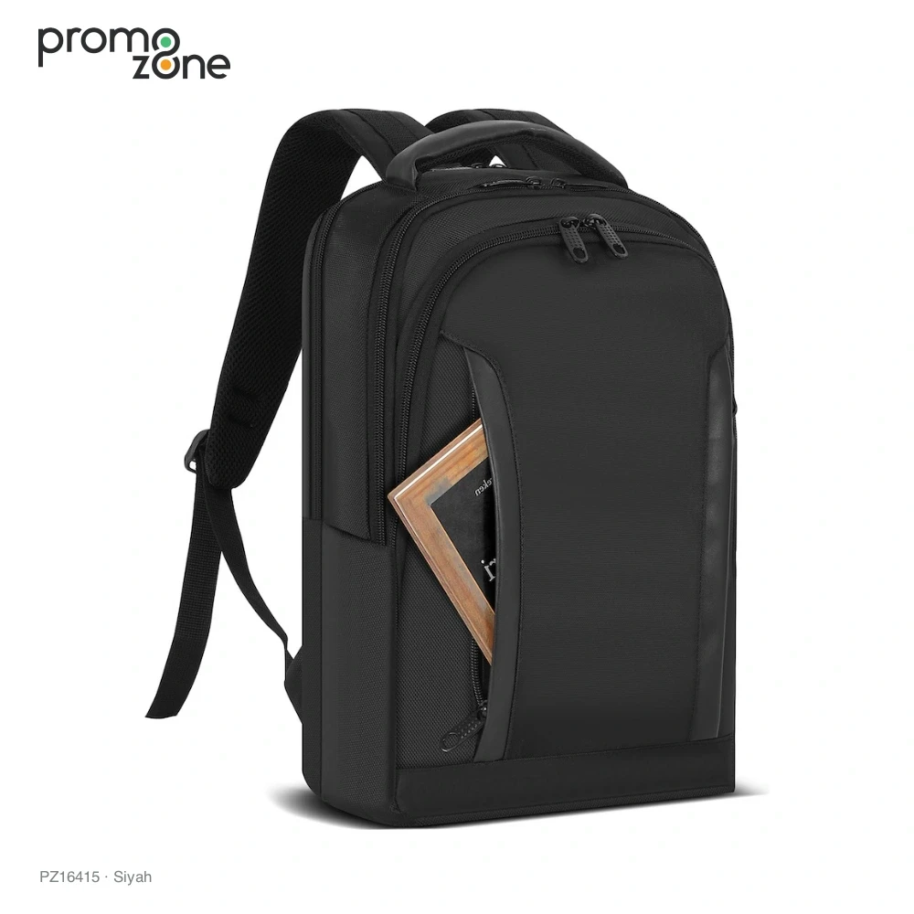 Düzenleyici Bölmeli Valiz Bantlı Laptop Sırt Çantası Promozone