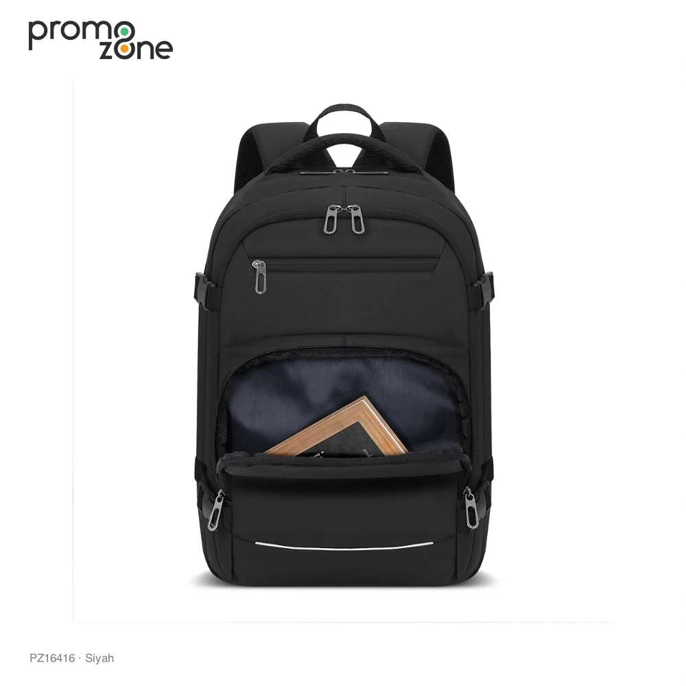Laptop Bölmeli Valiz Bağlantılı İş Sırt Çantası Promozone