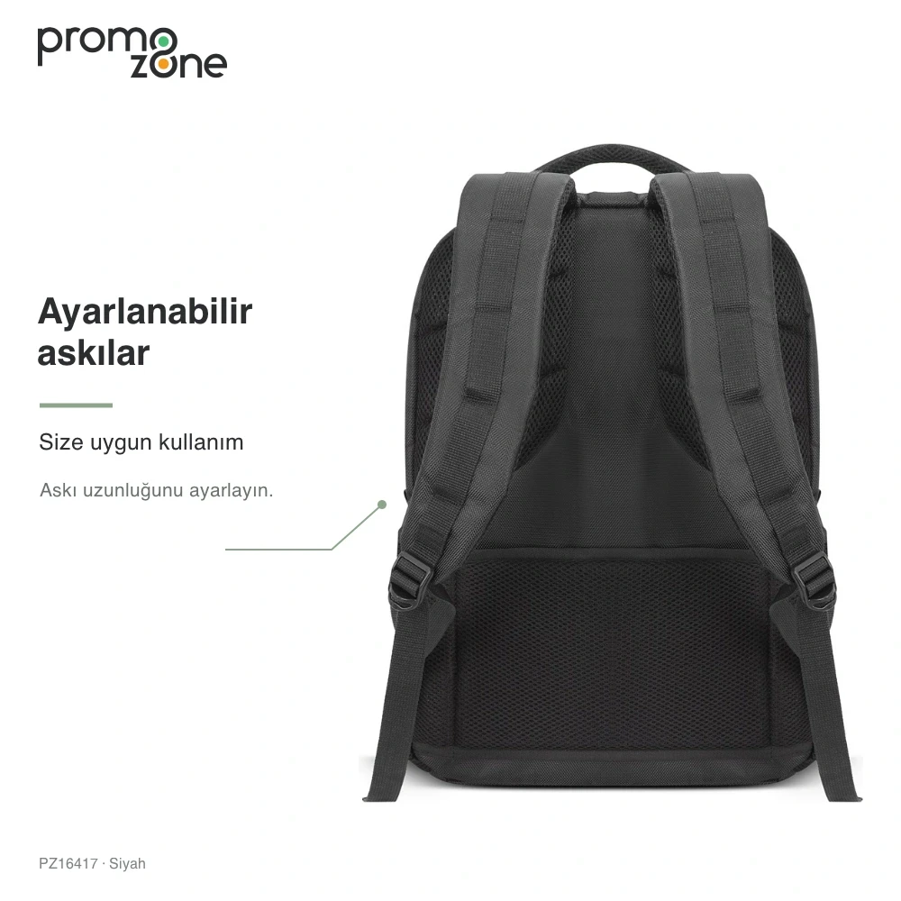17 İnç Valiz Bağlantılı Promosyon Sırt Çantası