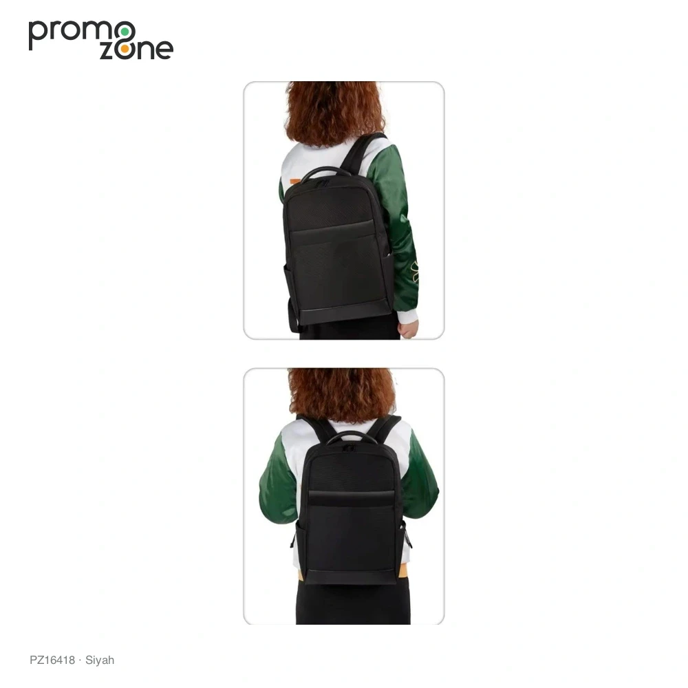17 İnç Laptop Bölmeli İş Sırt Çantası Promozone