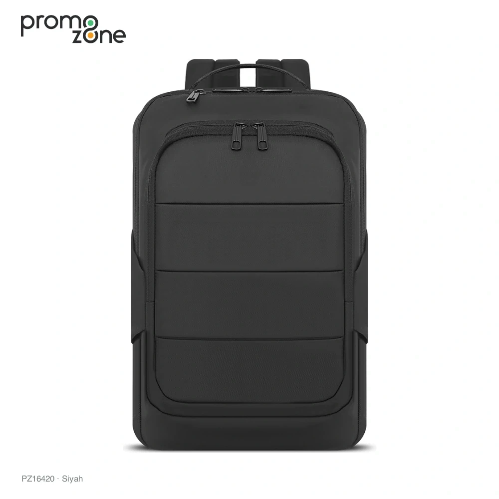 USB Bağlantılı Arka Cepli İş Sırt Çantası Promozone