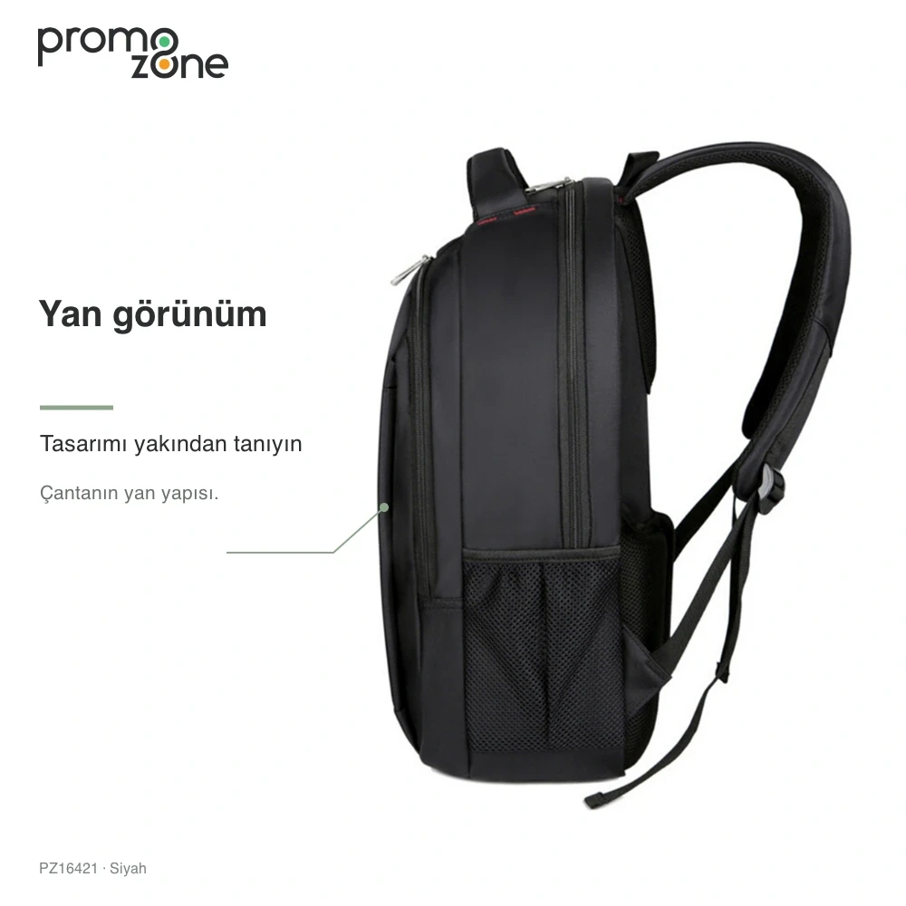 Laptop Bölmeli Promosyon İş Sırt Çantası Promozone