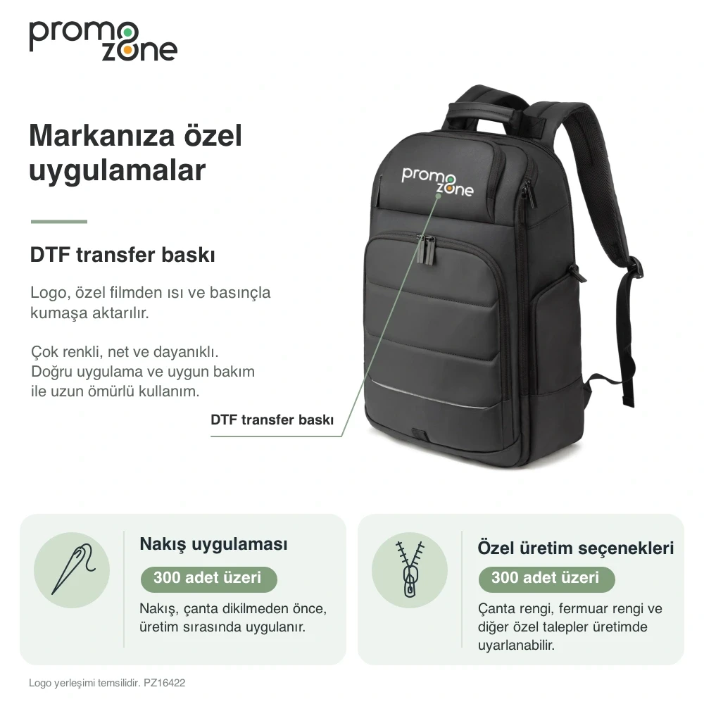 Promosyon İş ve Seyahat Sırt Çantası Promozone