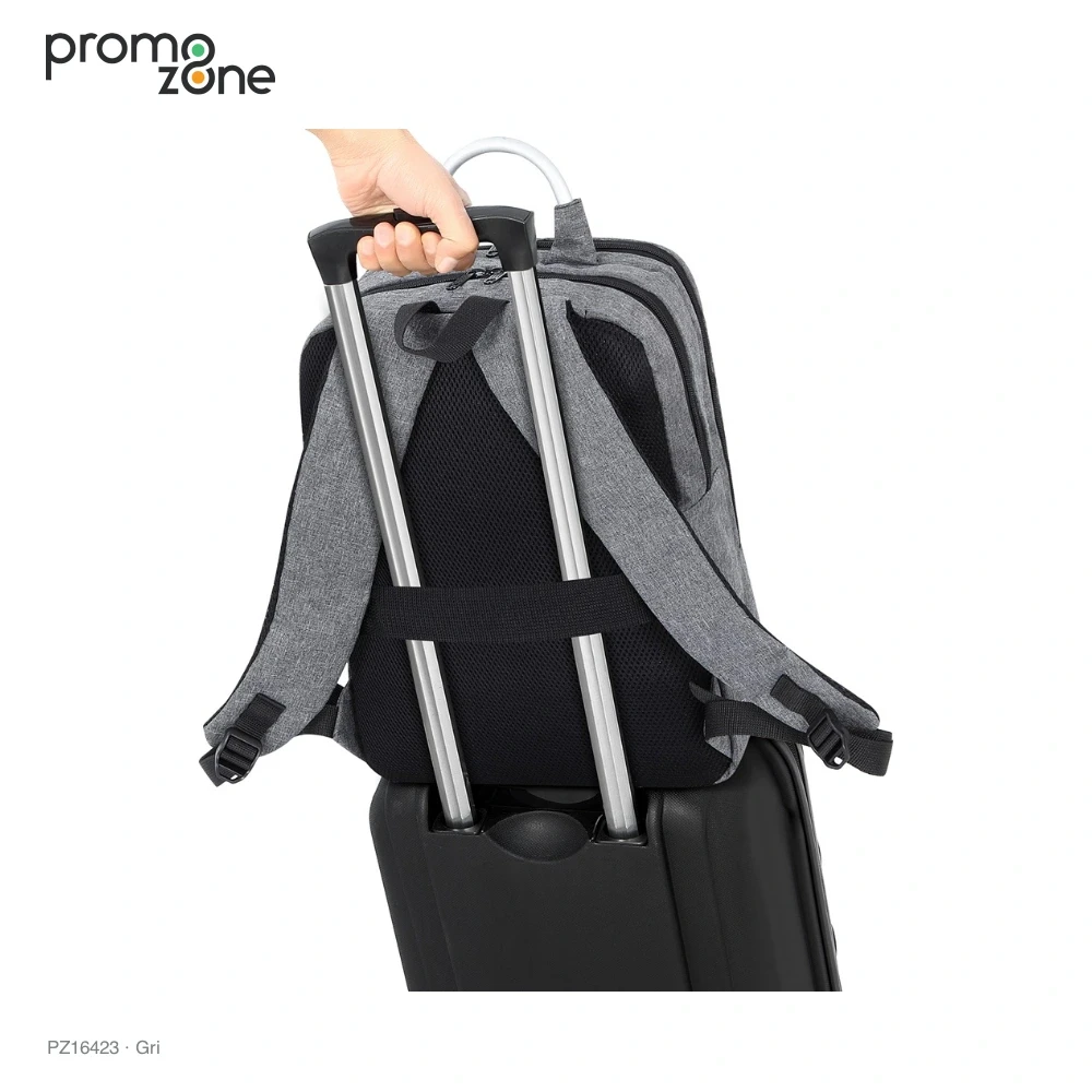 Laptop Bölmeli Valiz Bantlı Promosyon İş Sırt Çantası Promozone