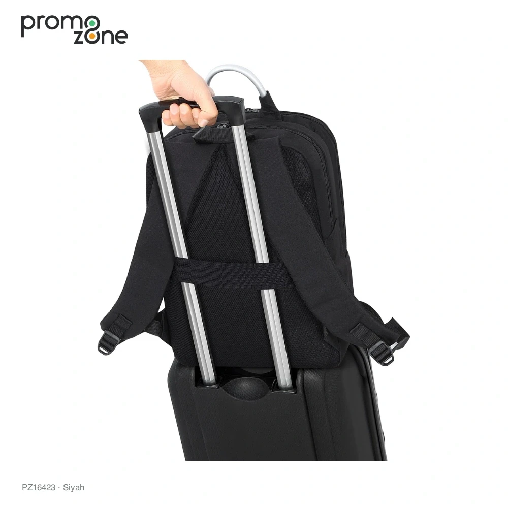 Laptop Bölmeli Valiz Bantlı Promosyon İş Sırt Çantası Promozone