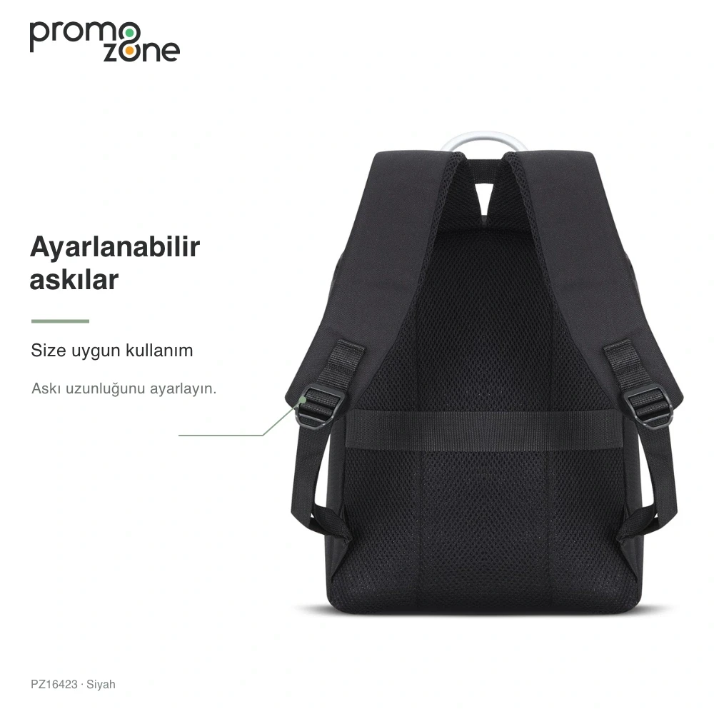 Laptop Bölmeli Valiz Bantlı Promosyon İş Sırt Çantası Promozone