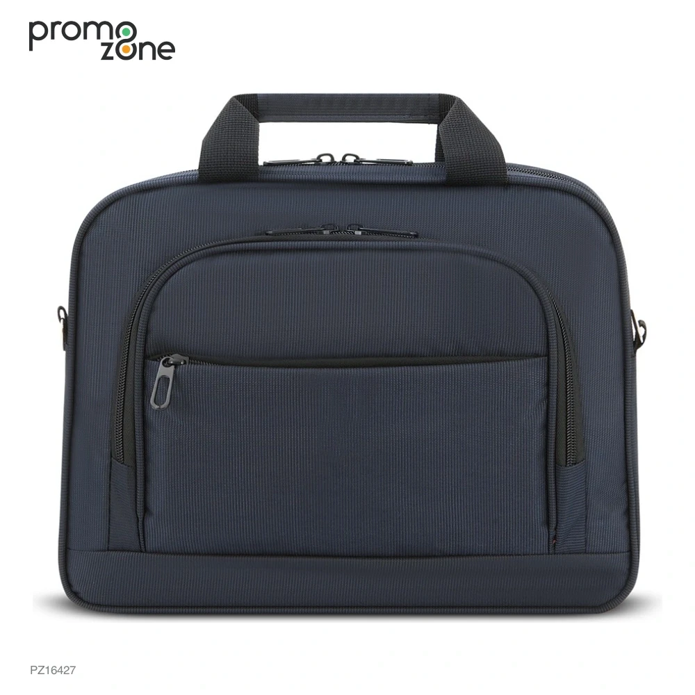 Fermuarlı Ön Cepli Laptop Çantası Promozone