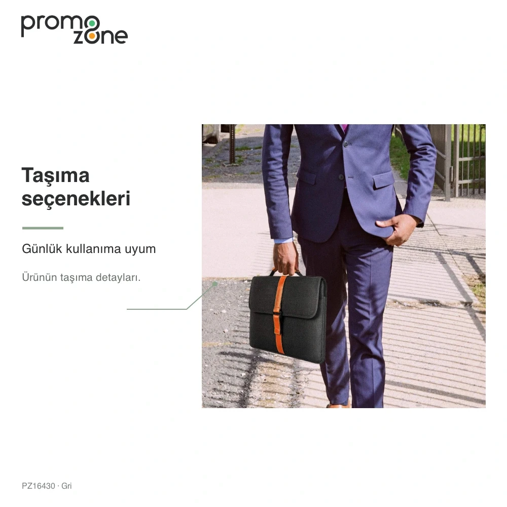İnce Promosyon Notebook Çantası