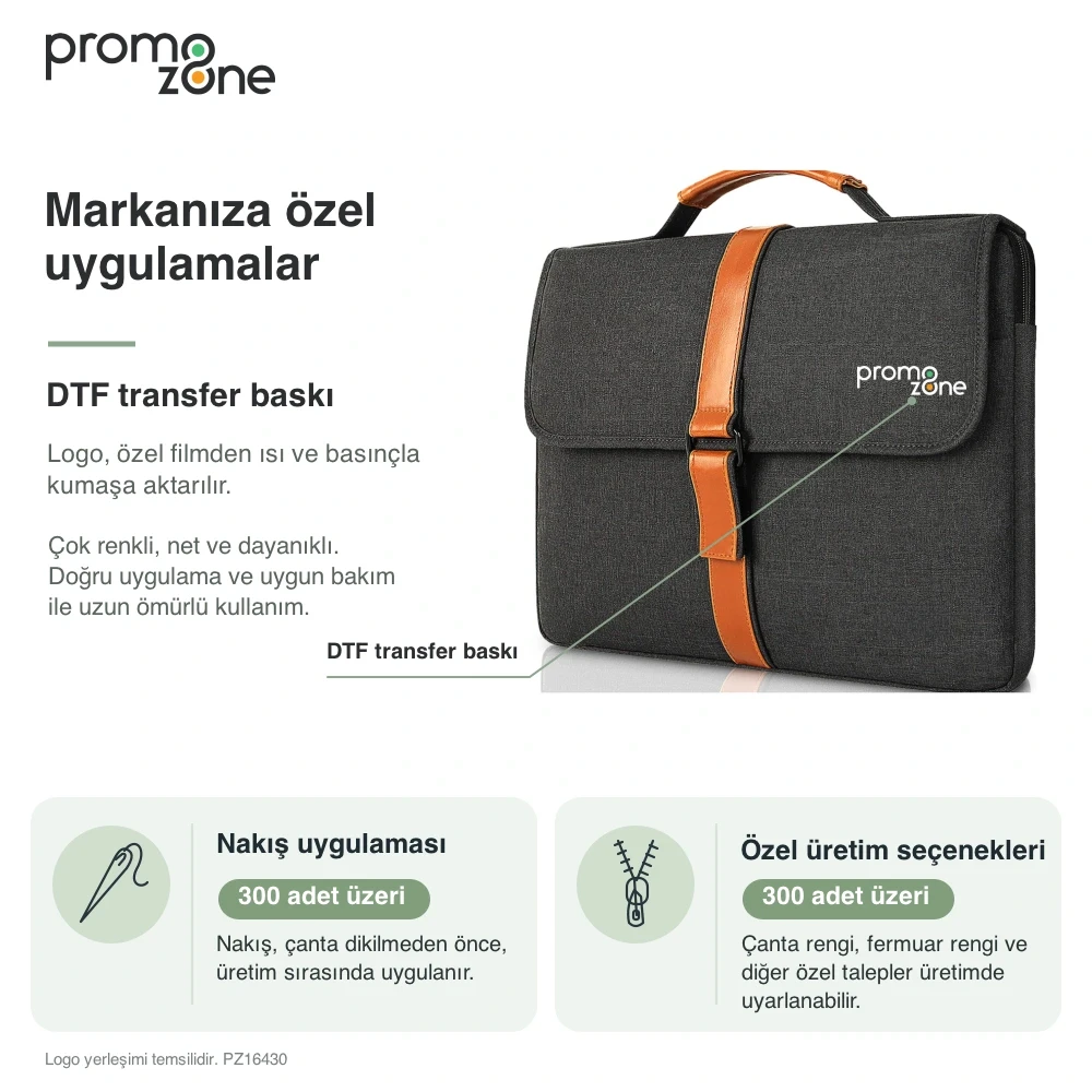İnce Promosyon Notebook Çantası