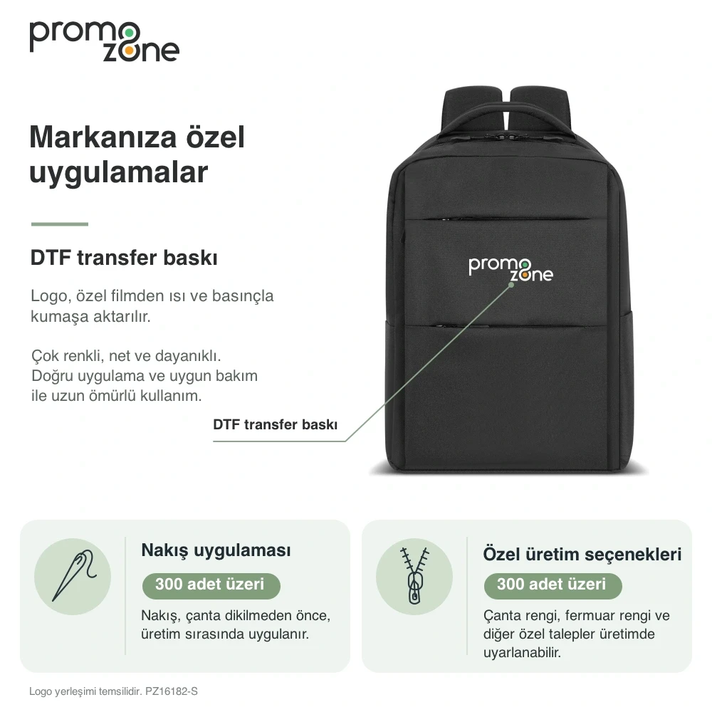 Örnek Promozone logo uygulaması