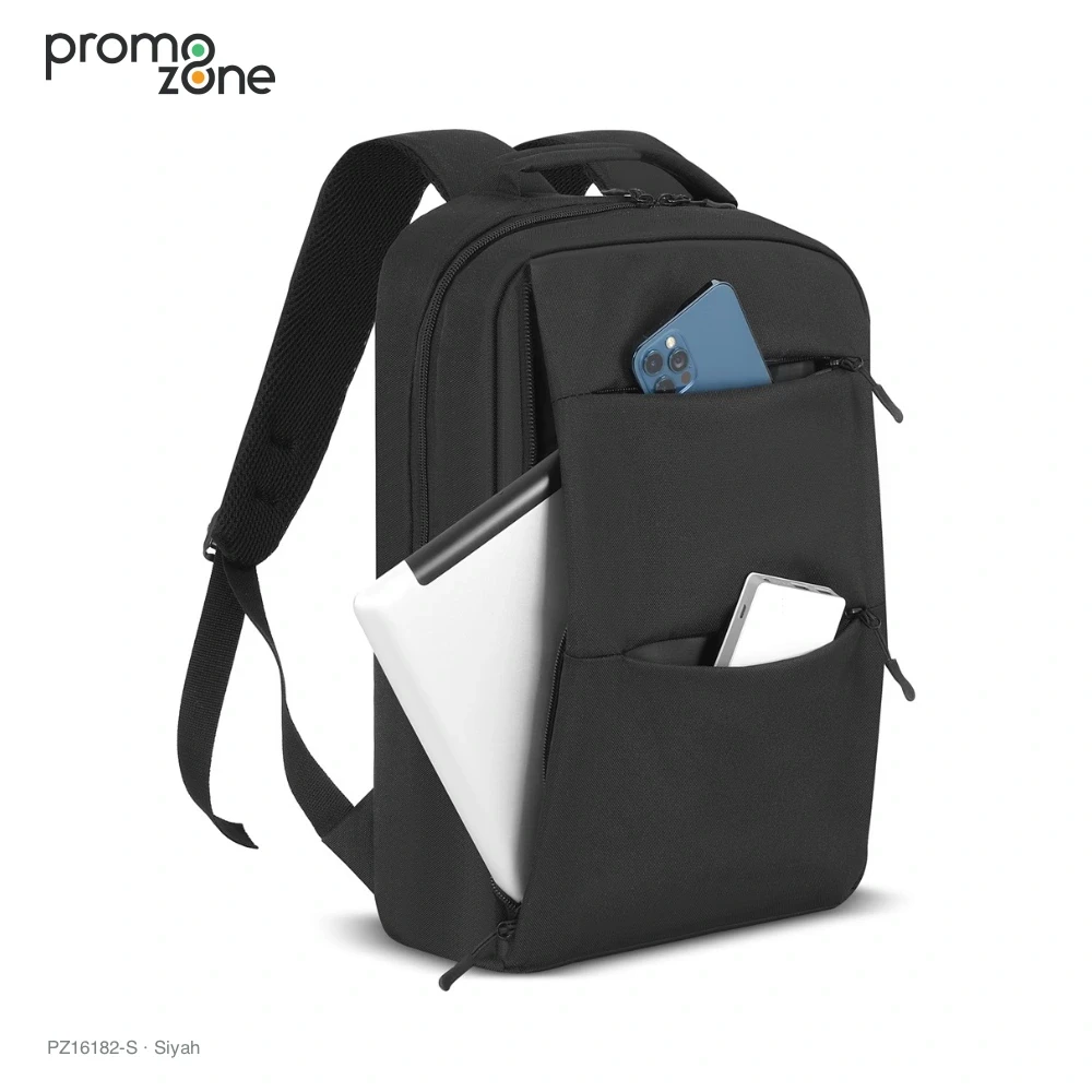 Laptop Bölmeli Valiz Bağlantılı Ekonomik Sırt Çantası Promozone