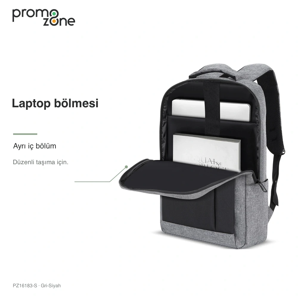 Stoklu Özel Üretim İmperteks Kumaş Promosyon Sırt Çantası