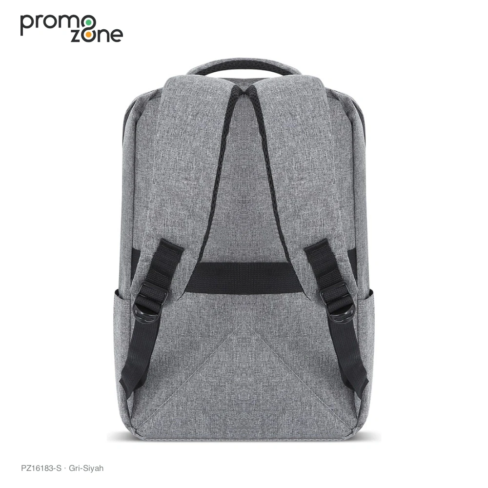 İmperteks Kumaş Laptop Bölmeli Sırt Çantası Promozone