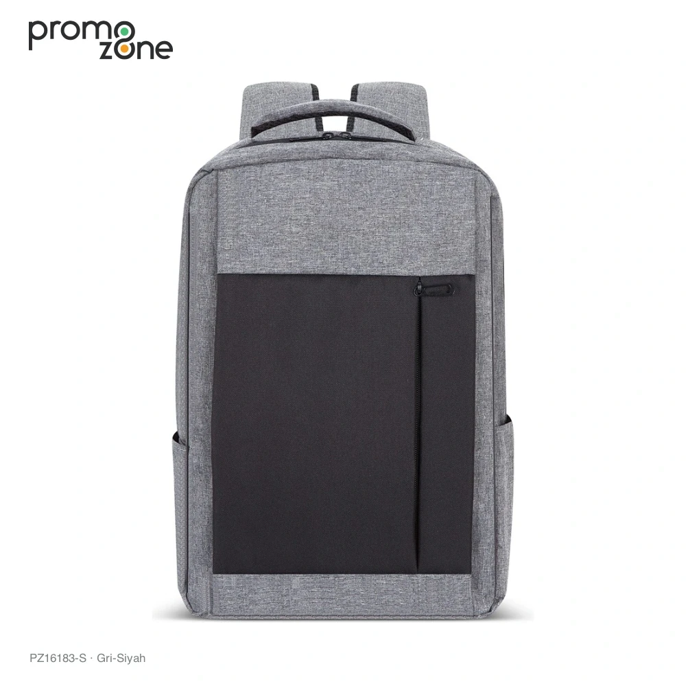 İmperteks Kumaş Laptop Bölmeli Sırt Çantası Promozone