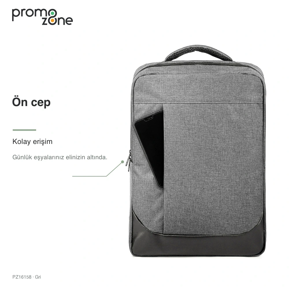 Laptop Bölmeli Ekonomik Promosyon Sırt Çantası