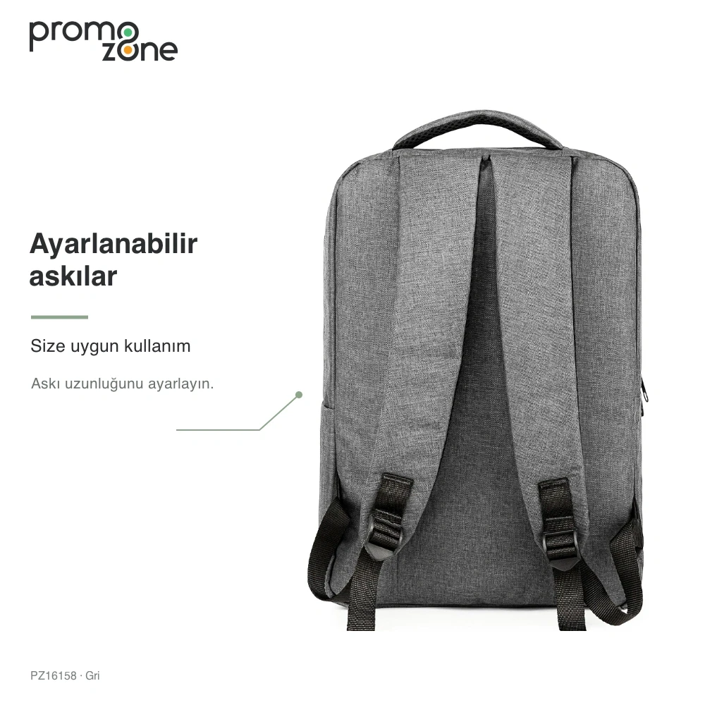 Laptop Bölmeli Ekonomik Promosyon Sırt Çantası
