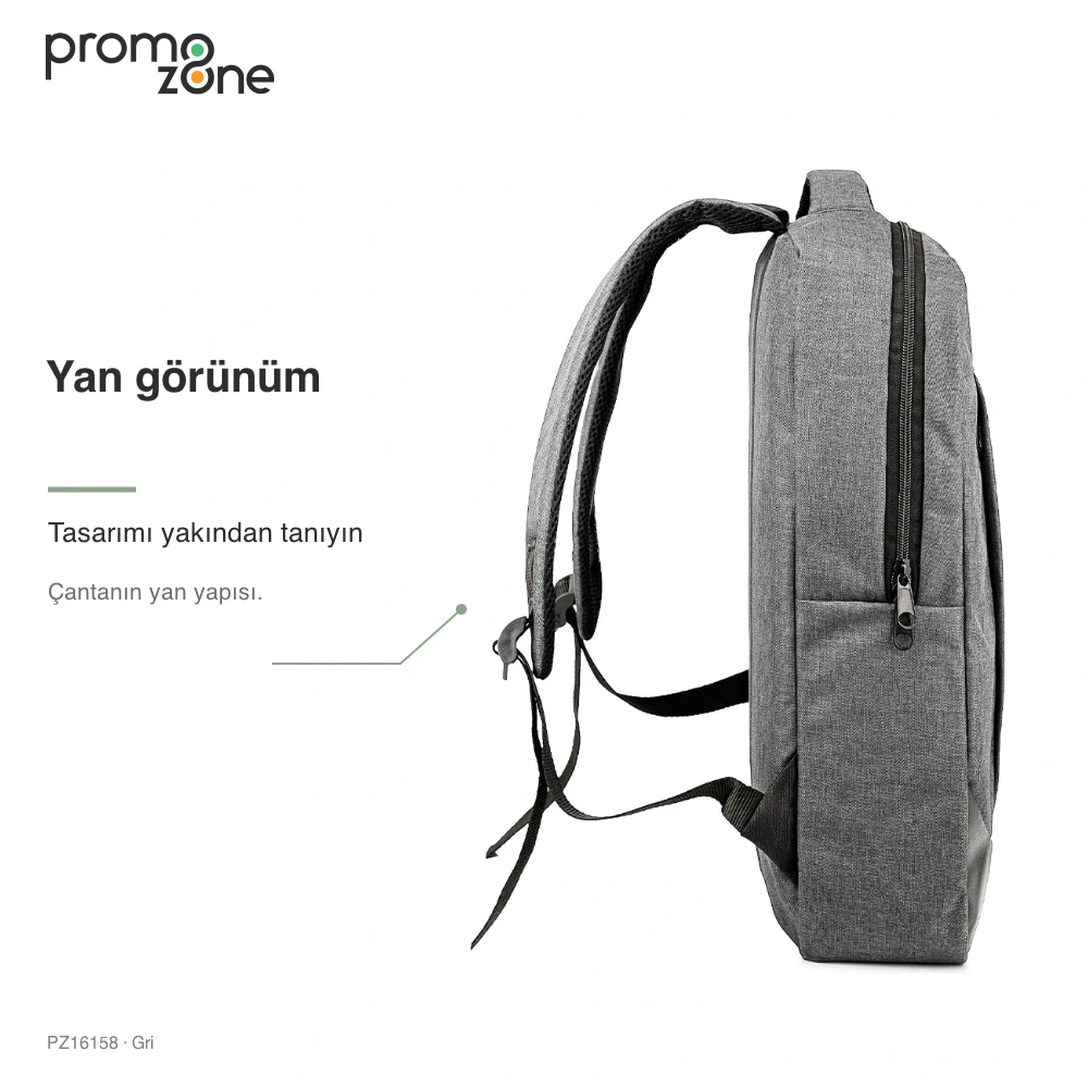 Laptop Bölmeli Ekonomik Promosyon Sırt Çantası