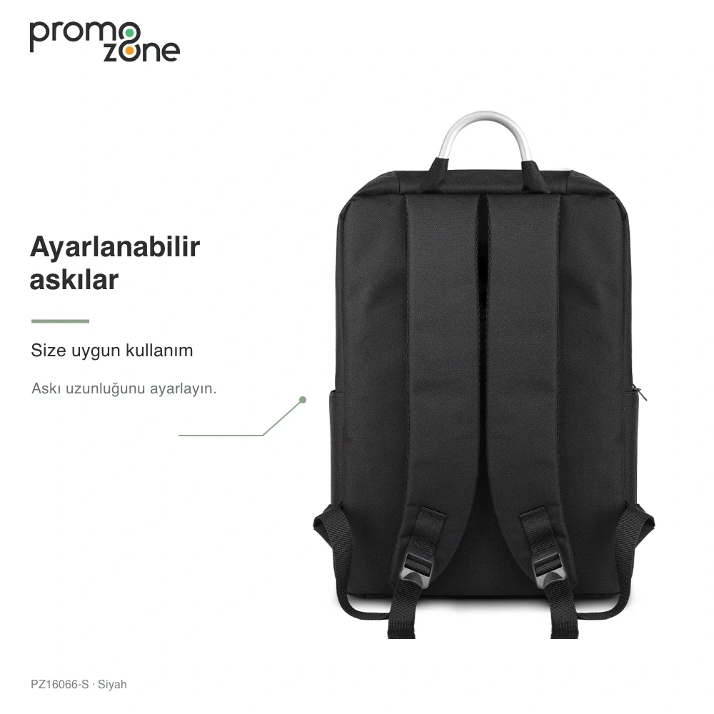 Metal Saplı Promosyon Sırt Çantası