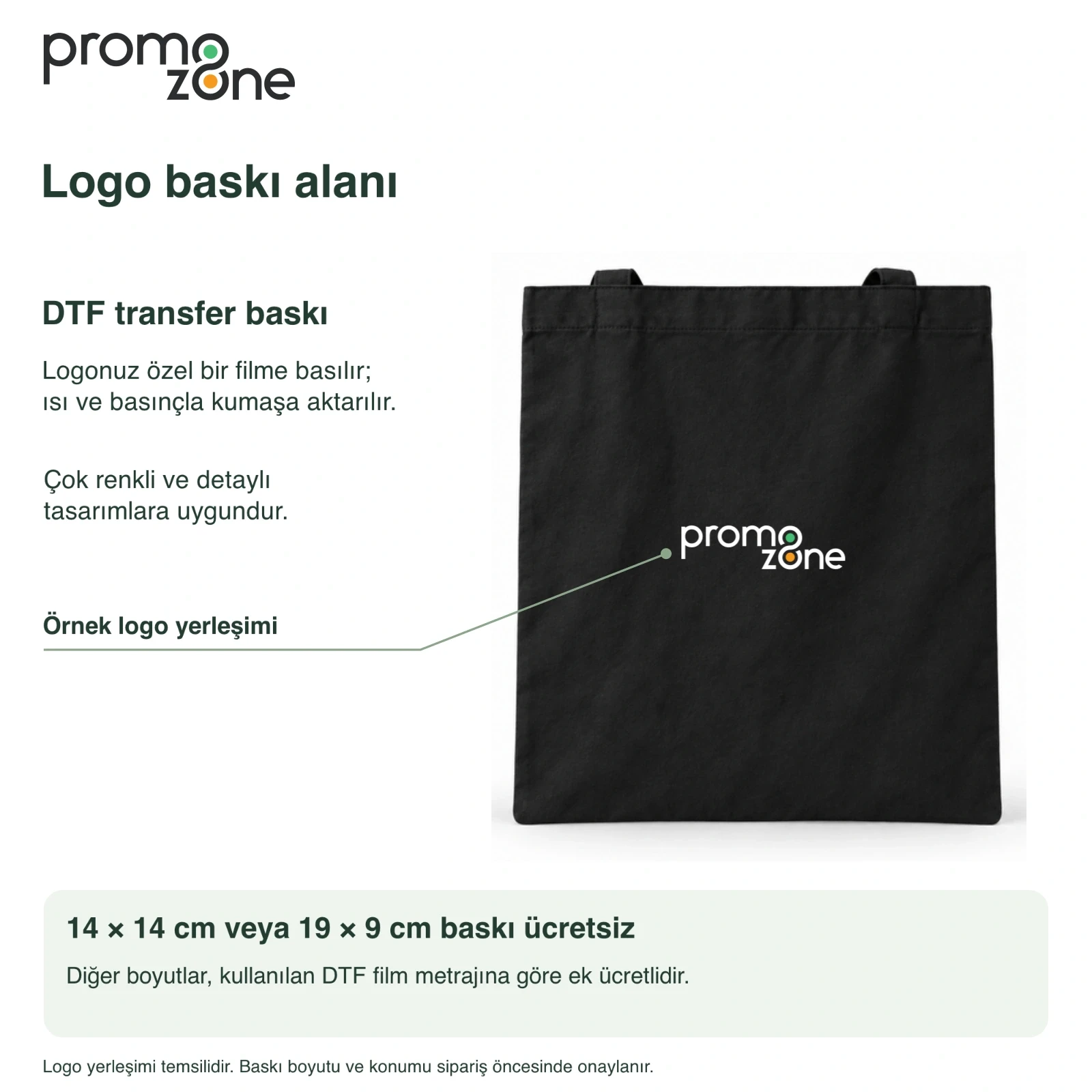 190gr Gabardin Pamuklu Renkli Kumaş Bez Çanta (35x40 cm) – 70 cm Askılı