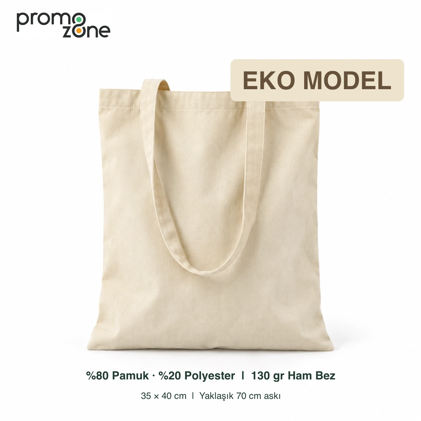 130gr Ham Bez Çanta %80 Pamuk %20 Polyester 40 Tel