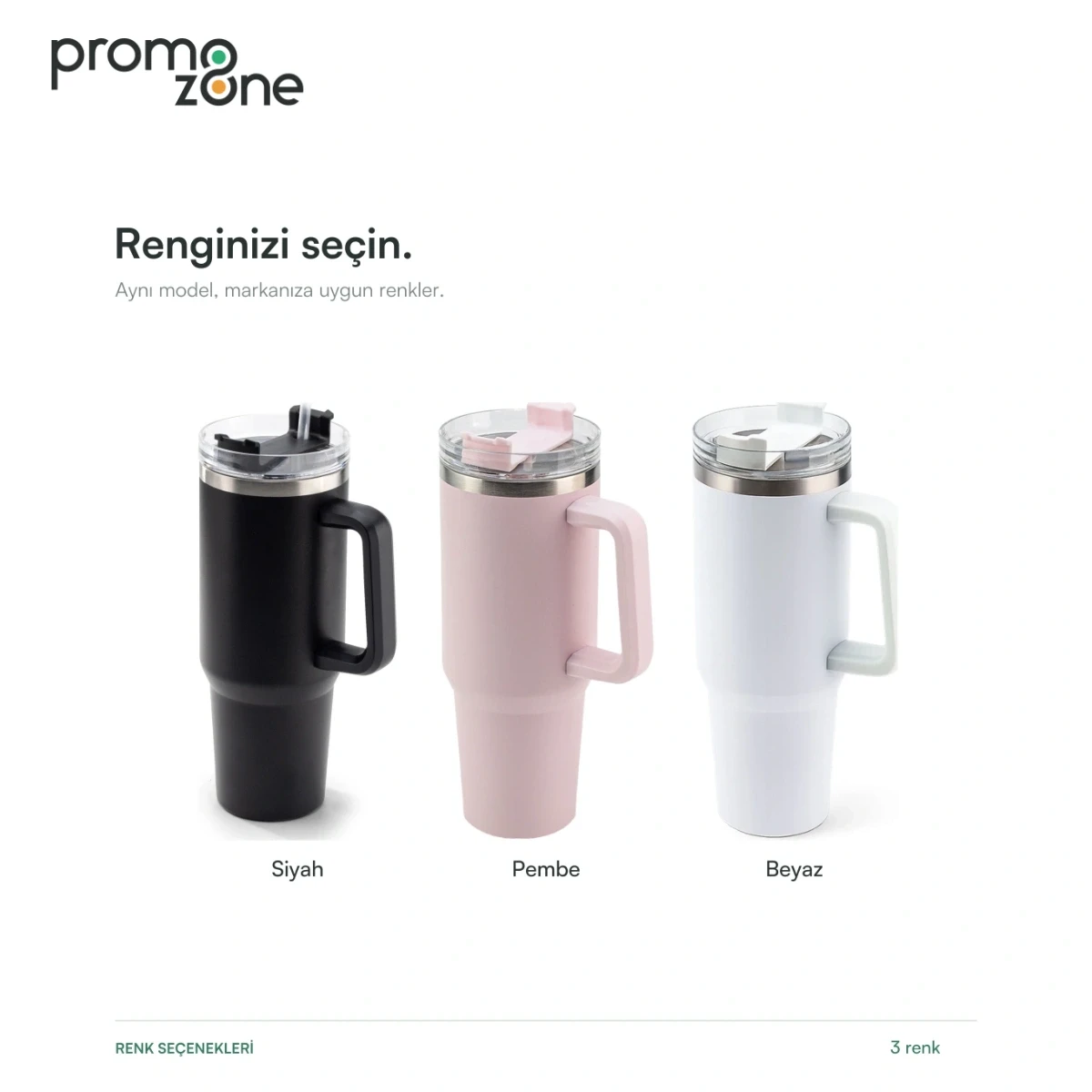 1200 ml Çift İçim Kapaklı Pipetli Termos