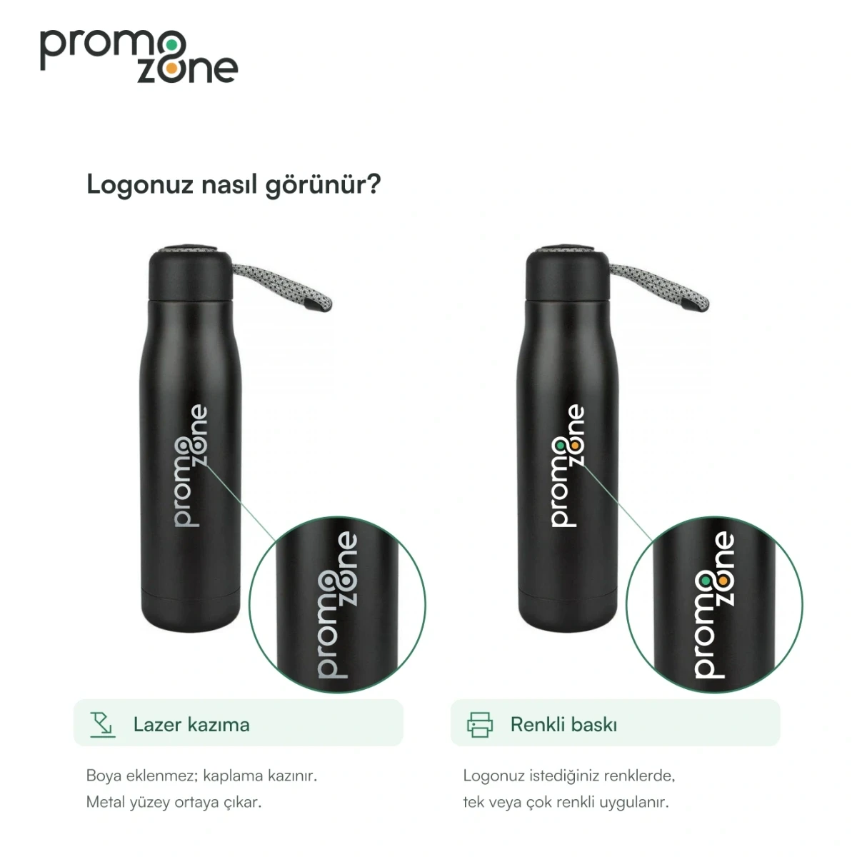 600 ml Taşıma İpli Termos