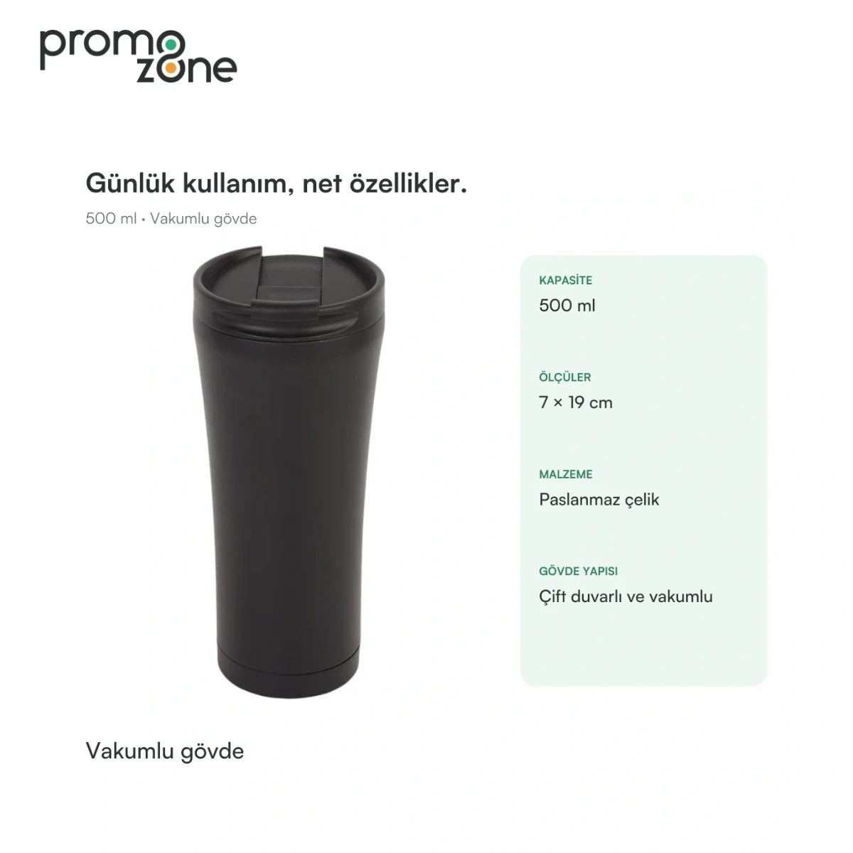 500 ml Vakumlu Termos