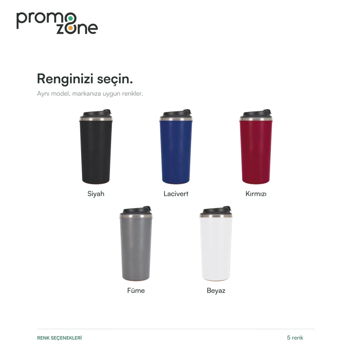 500 ml Vantuz Tabanlı Termos Promozone