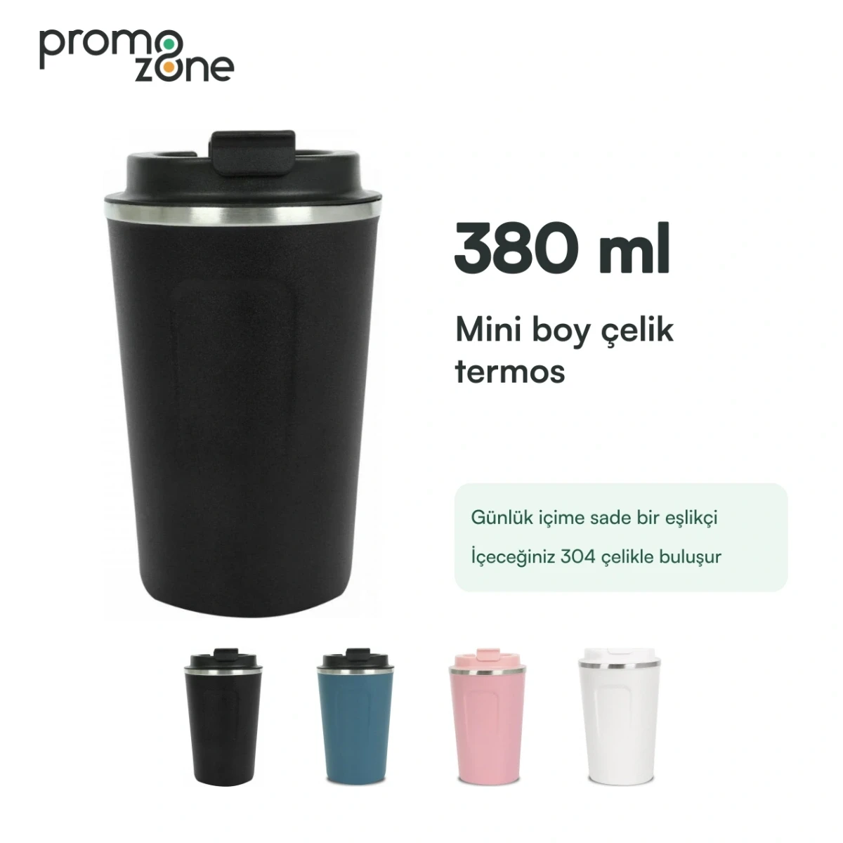 380 ml Mini Boy Termos Bardak Promozone