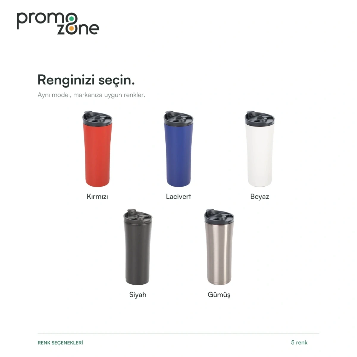 500 ml French Press Demleme Sistemli Termos Promozone