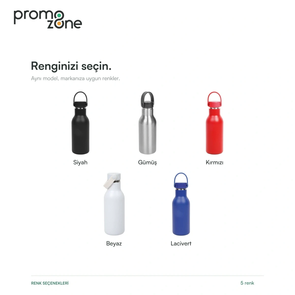 360 ml Taşıma Kulplu Termos Promozone