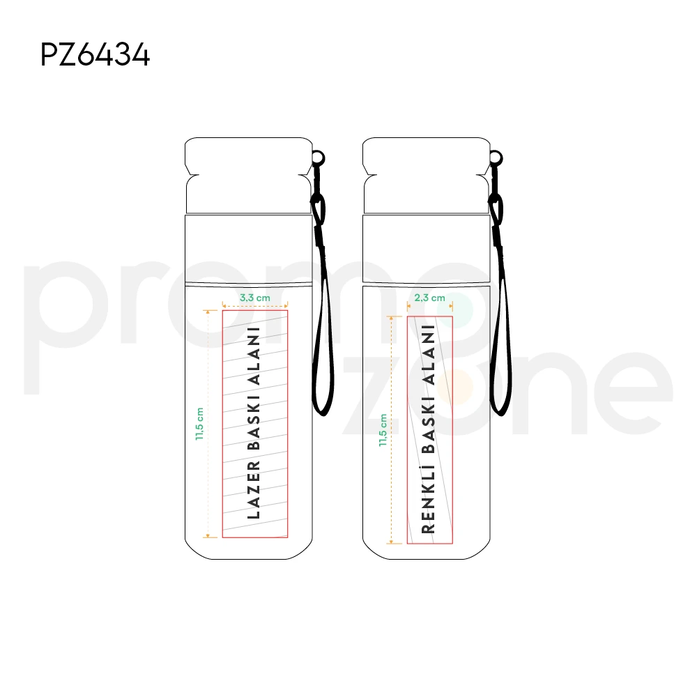 450 ml Süzgeçli Termos Promozone