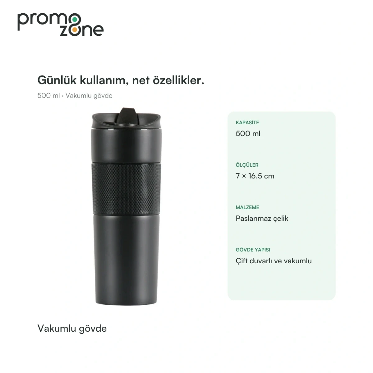 500 ml Vakumlu Termos