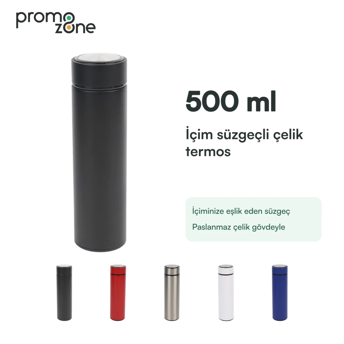500 ml Süzgeçli Termos