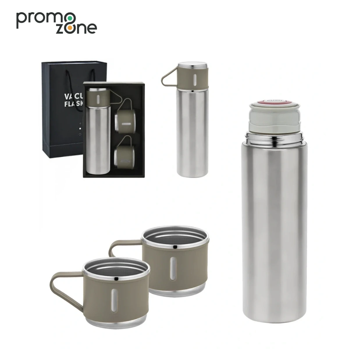 500 ml 3’lü Termos Seti Promozone