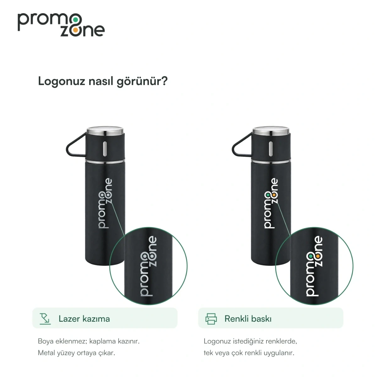 500 ml 3’lü Termos Seti