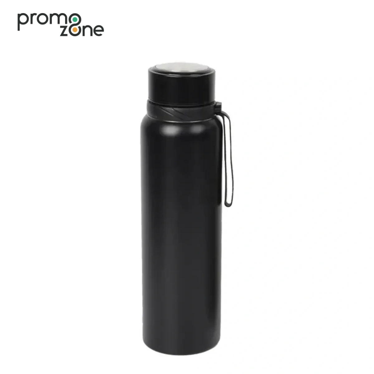 Siyah 1000 ml Süzgeçli Termos
