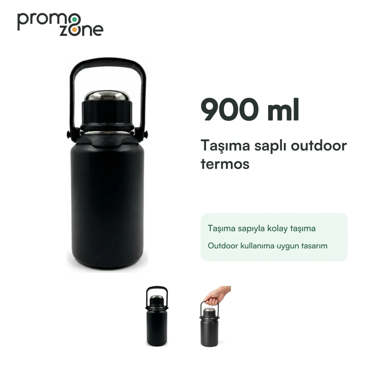 900 ml Taşıma Saplı Outdoor Termos