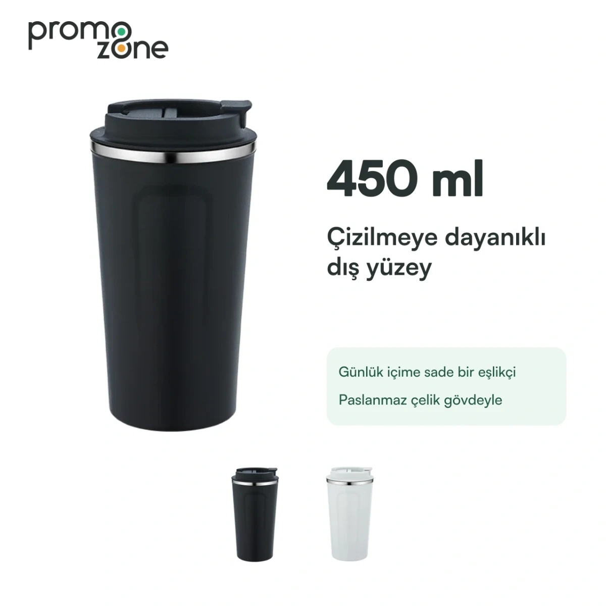 450 ml Çizilmeye Dayanıklı Termos