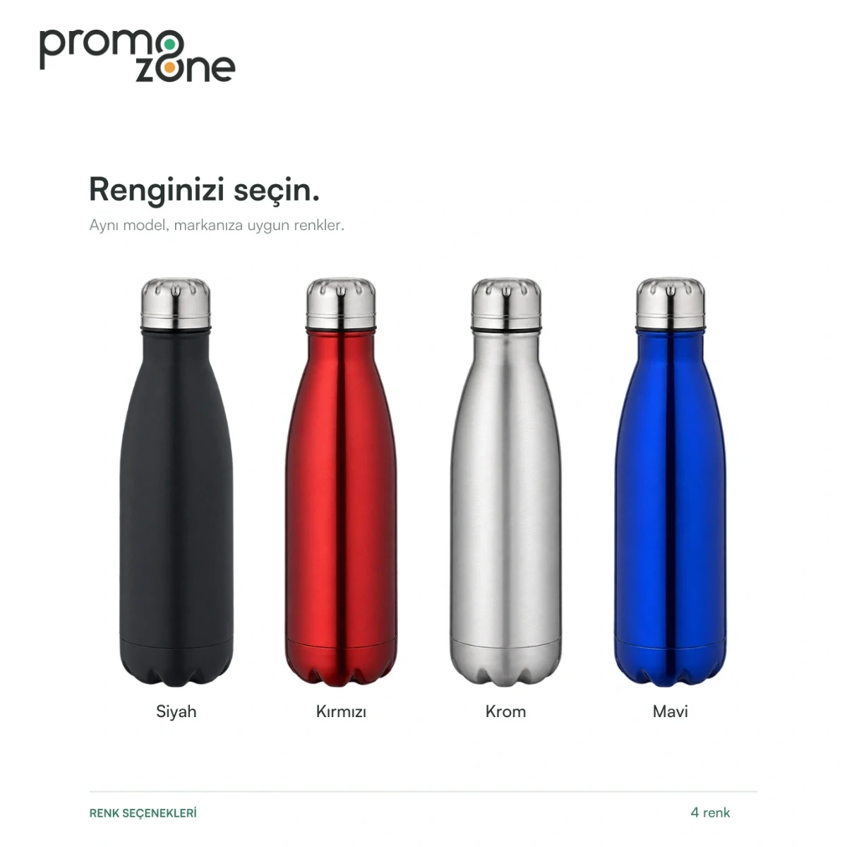 500 ml Şişe Formlu Termos