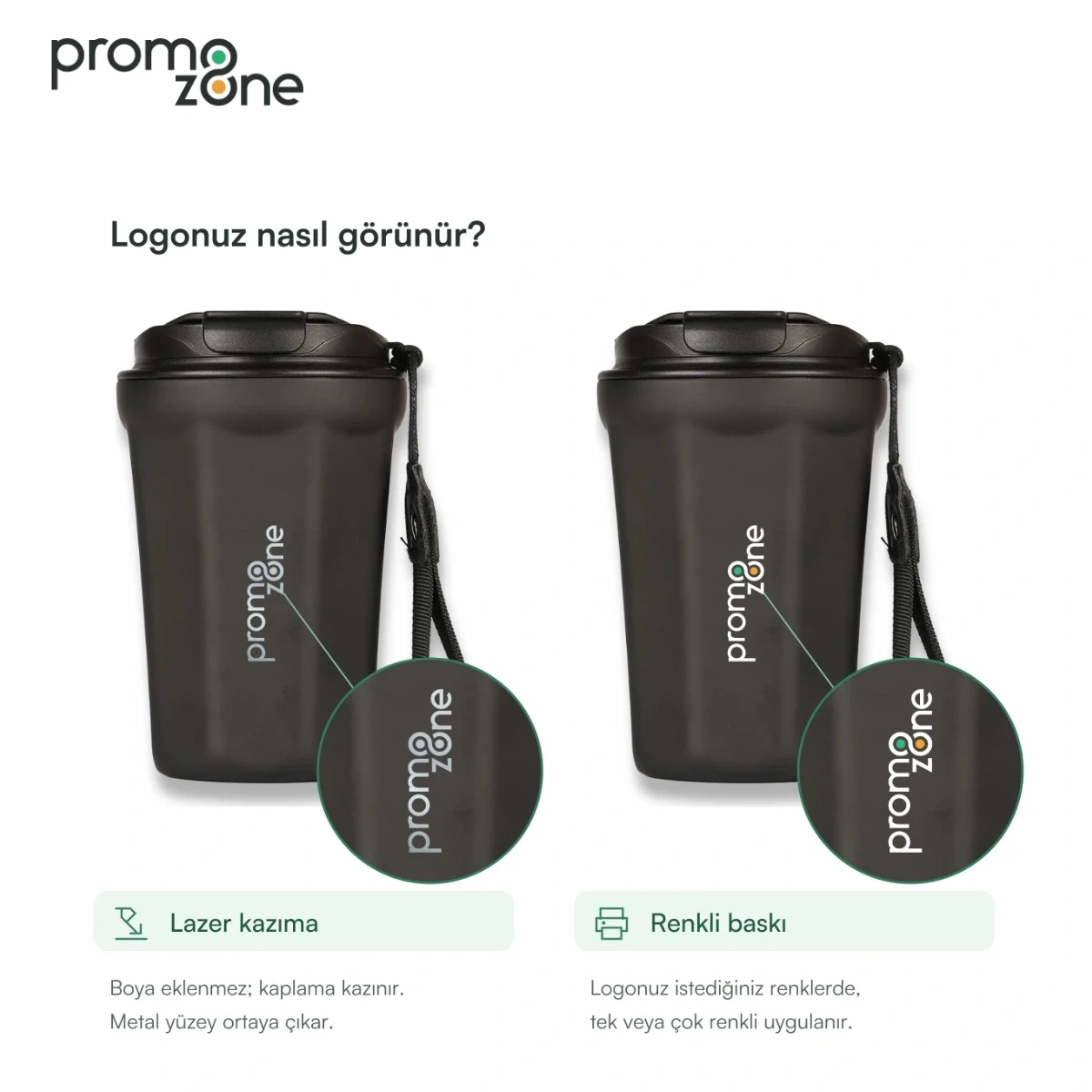 360 ml Dijital Sıcaklık Göstergeli Termos Bardak