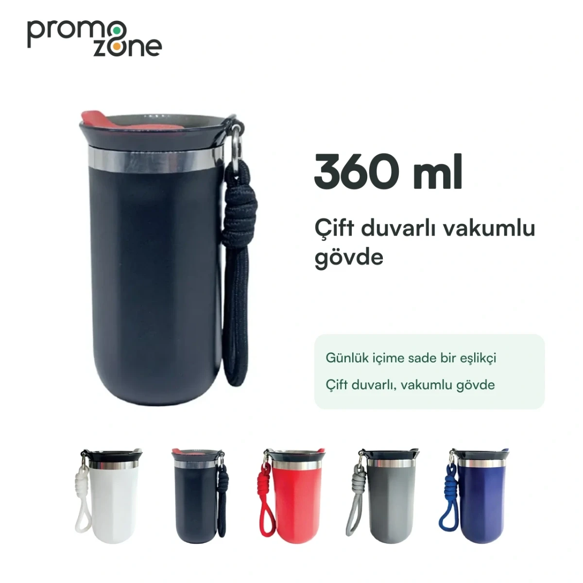 360 ml Vakumlu Termos Bardak
